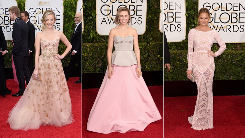 Illustration for article titled Every Dern Look From The 72nd Golden Globes Red CarpetÂ